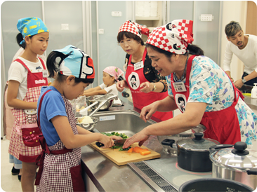旬の野菜を使った、小学生のお弁当作り教室
